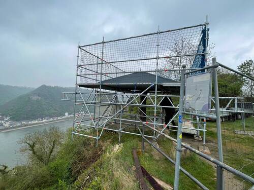 Gerüstbau Boppard Sonderkonstruktion Statik Dachfang